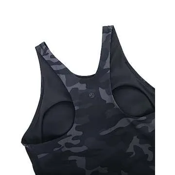 CRZ YOGA Bikini Top Quick Dry Racerback Swimwear