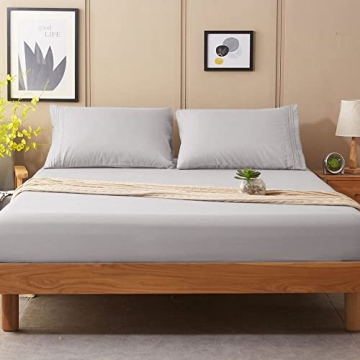 SONORO KATE Luxury Microfiber Bed Sheets King Size Set