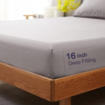 SONORO KATE Luxury Microfiber Bed Sheets King Size Set