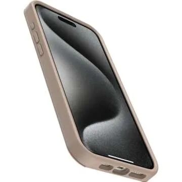 OtterBox iPhone 15 Pro MAX (Only) OtterGrip Symmetry Series Case - ON The SPOT (Brown), Built-in Grip, Sleek case, Snaps to MagSafe, Raised Edges Protect Camera & Screen