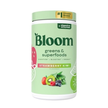 Bloom Nutrition Superfood Greens Powder - Gut Health & Probiotic Support