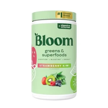 Bloom Nutrition Superfood Greens Powder - Gut Health & Probiotic Support