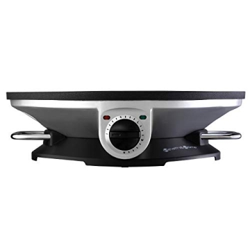 Health and Home No Edge Crepe Maker Electric Griddle 13 Inch