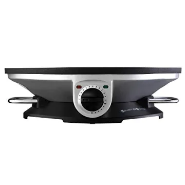 Health and Home No Edge Crepe Maker Electric Griddle 13 Inch