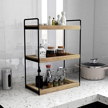 Stylish 3 Tier Bathroom Counter Organizer For All Rooms