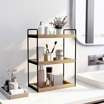 Stylish 3 Tier Bathroom Counter Organizer For All Rooms