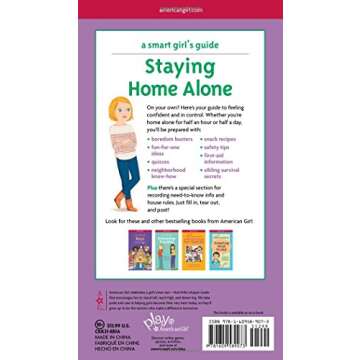 A Smart Girl's Guide: Staying Home Alone (Revised): A Girl's Guide to Feeling Safe and Having Fun