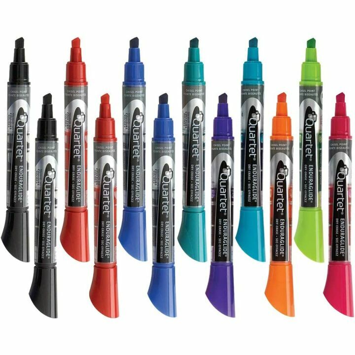 Quartet Dry Erase Markers - 12 Pack Assorted Colors
