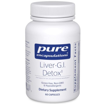 Pure Encapsulations Liver-G.I. Detox - Liver Cleanser & GI Detox - 60 Capsules