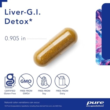 Pure Encapsulations Liver-G.I. Detox for Wellness and Balance