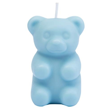 Gummy Bear Scented Candle with Hidden Crystal Heart Gift