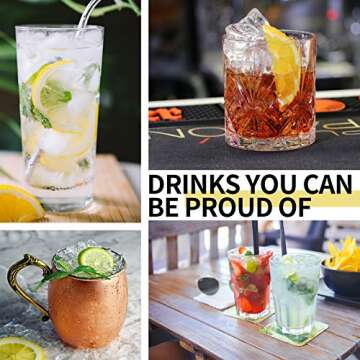 Lewis Bag & Ice Mallet for Perfect Crushed Ice Cocktails