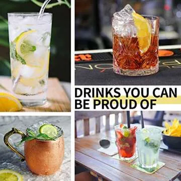 Lewis Bag & Ice Mallet for Perfect Crushed Ice Cocktails