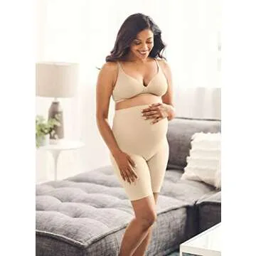 Jockey Maternity Skimmies Seamfree Slipshorts for Comfort