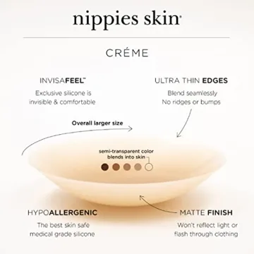 Nippies Non-Adhesive Silicone Nipple Covers for Women