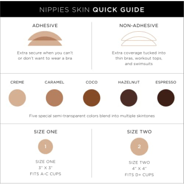 Nippies Non-Adhesive Silicone Nipple Covers for Women