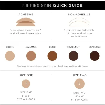 Nippies Non-Adhesive Silicone Nipple Covers for Women