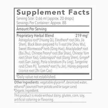 Biotonic Adaptogenic Tonic by Biocidin - Liquid Tincture Drops Adaptogen Supplement to Help Restore Energy & Help Reduce Occasional Fatigue - Herbal Elixir for Immune Support (2 oz)