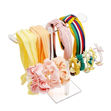 Bigfety Acrylic Headband Holder - 2-Tier Organizer