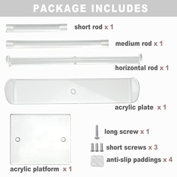 Bigfety Acrylic Headband Holder - 2-Tier Organizer