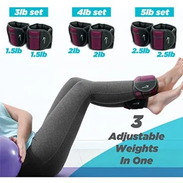 Empower Adjustable Ankle & Wrist Weights for Women