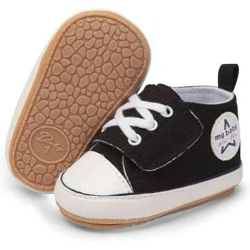 Anti-Slip Toddler Sneakers for First Walkers 0-18m