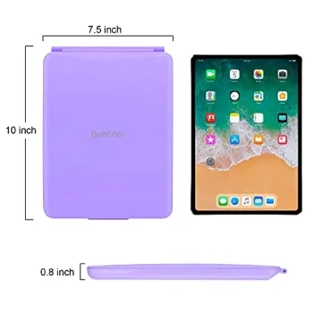 Deweisn Folding Lighted Makeup Mirror with 72 LEDs