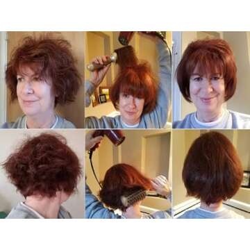 Salon Boar Blow-Dry Round Brush for Effortless Styles