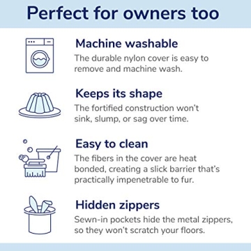 Casper Dog Bed - Durable Plush Memory Foam for Pets