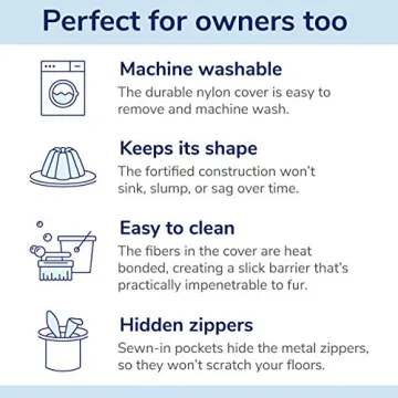 Casper Dog Bed - Durable Plush Memory Foam for Pets