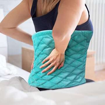 Full Weighted Electric Heating Pad for Ultimate Pain Relief