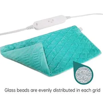 Full Weighted Electric Heating Pad for Ultimate Pain Relief