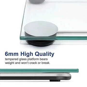 High Precision Digital Body Weight Bathroom Scale | 400lb Capacity