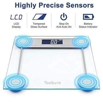 High Precision Digital Body Weight Scale | 400lb Capacity