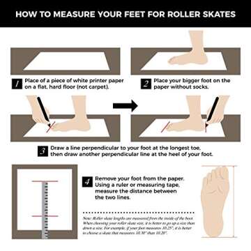 C SEVEN Sparkly Retro Quad Roller Skates (Glitter Silver, Women's 6 / Youth 5 / Men's 5)