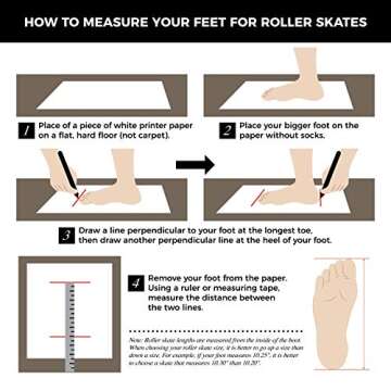 C SEVEN Sparkly Retro Quad Roller Skates (Glitter Silver, Women's 6 / Youth 5 / Men's 5)