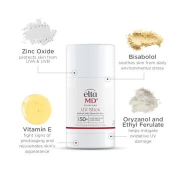 EltaMD UV Stick Sunscreen SPF 50+ Mineral Zinc Oxide