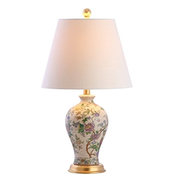 Grace 24" Floral LED Table Lamp - JONATHAN Y Classic Design