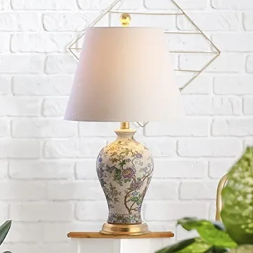 Grace 24" Floral LED Table Lamp - JONATHAN Y Classic Design