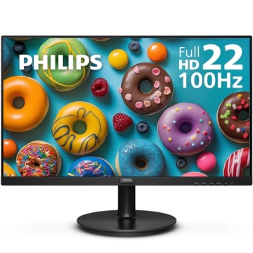 PHILIPS 22 Inch Thin Full HD Monitor for Stunning Clarity