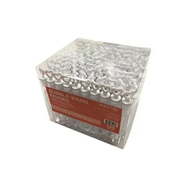 MAHITOI 100 Bubble Wands for Weddings and Parties
