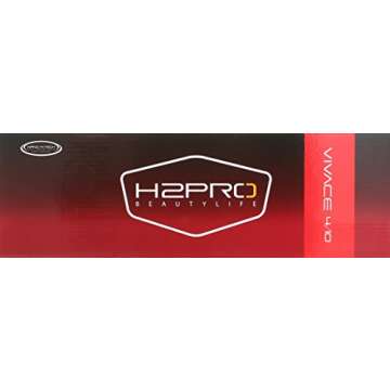H2Pro Vivace Professional Variable Temperature Ceramic Styling Flat Iron, 4/10 Inch, 2 Pounds