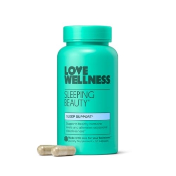 Love Wellness Sleeping Beauty | Natural Sleep Aid with Melatonin & Herbs
