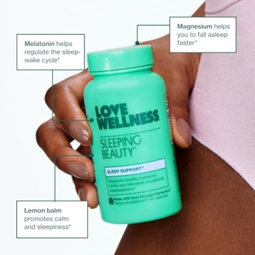 Natural Sleep Aid with Melatonin & Herbs for Restful Nights