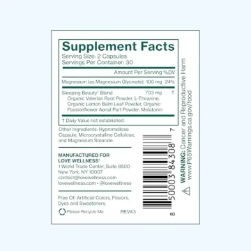 Natural Sleep Aid with Melatonin & Herbs for Restful Nights