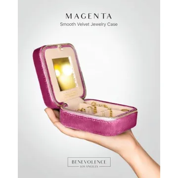 Travel Jewelry Case Organizer for Women | Velvet Box