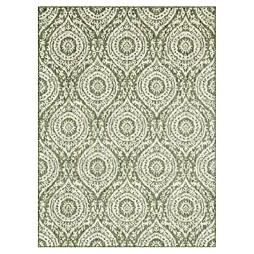 Nicole Miller Zoe Moroccan Damask Area Rug 5'2x7'2