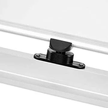 Amazon Basics Double Sided Whiteboard, Magnetic Dry Erase, Aluminium Frame and Stand, 48 x 36 Inches