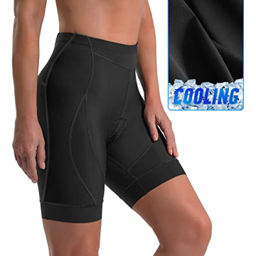 Ewedoos Padded Bike Shorts for Women - Comfort & Style