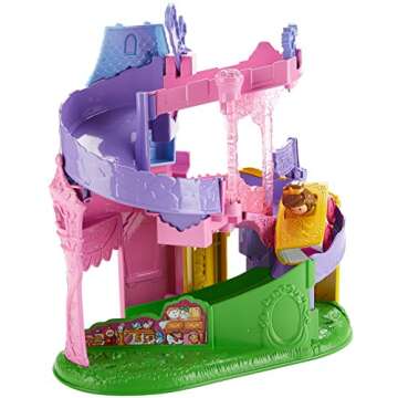 Fisher-Price Little People Disney Princess, Wheelies Playset Doll